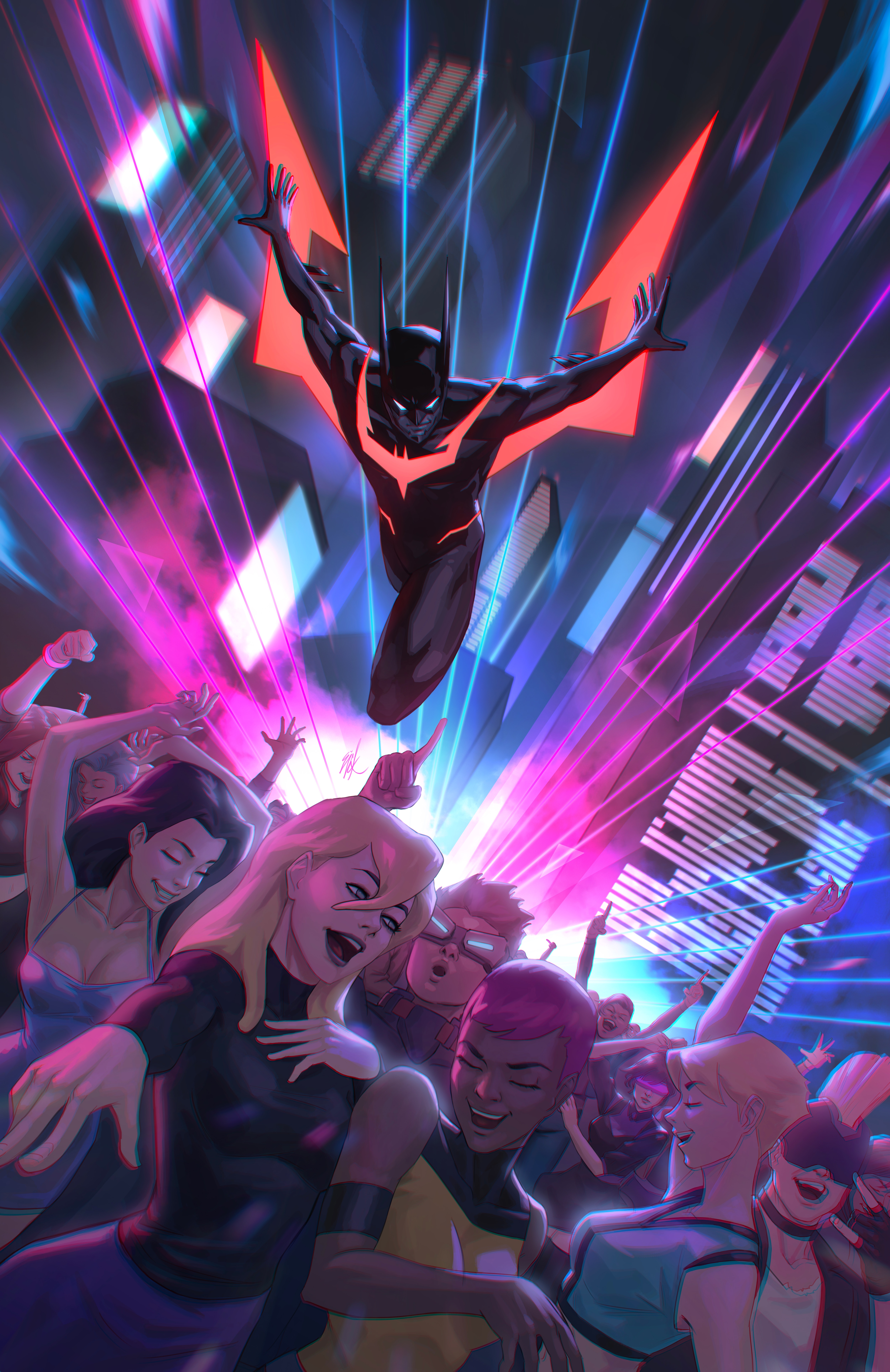 BATMAN BEYOND NEO-YEAR #1 COVER A DC COMICS 2022 | UK